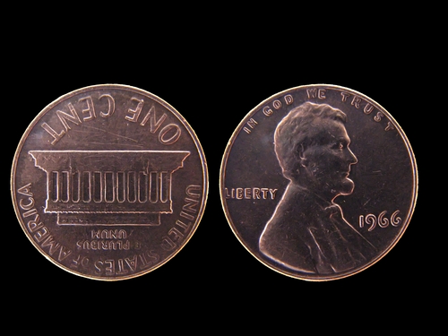 one cent 1966